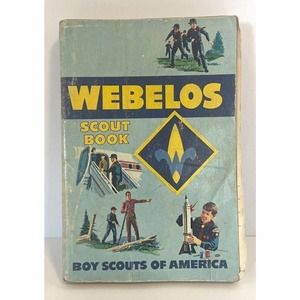 Webelos Scout Book by Boy Scouts of America 1969 Paperback USA VTG Illustrated